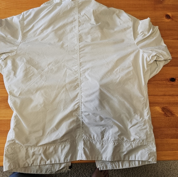 Men's Diesel Jacket Medium Off-white with Camoflage interior lining - Picture 2 of 11